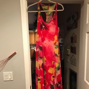 Floral maxi dress